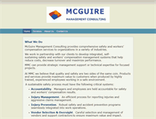 Tablet Screenshot of mcguiremanagementonline.com